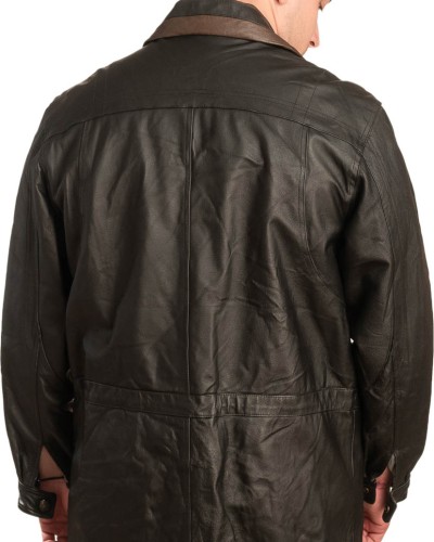 Γνήσιο Ανδρικό Δερμάτινο Μπουφάν - A182
