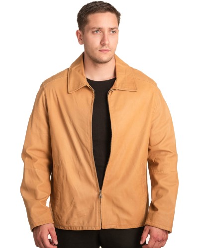 Γνήσιο Ανδρικό Δερμάτινο Μπουφάν - A185