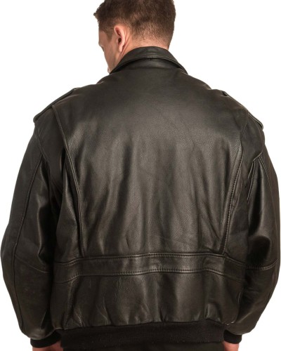Γνήσιο Ανδρικό Δερμάτινο Μπουφάν - A186