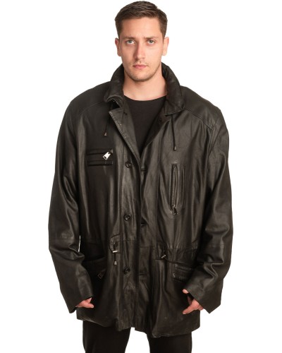 Γνήσιο Ανδρικό Δερμάτινο Μπουφάν - A191