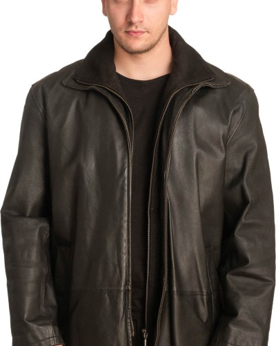 Γνήσιο Ανδρικό Δερμάτινο Μπουφάν - A192