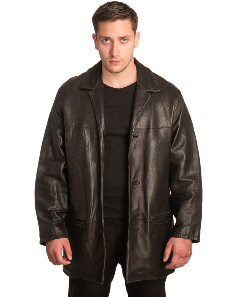 Γνήσιο Ανδρικό Δερμάτινο Σακάκι - Α203