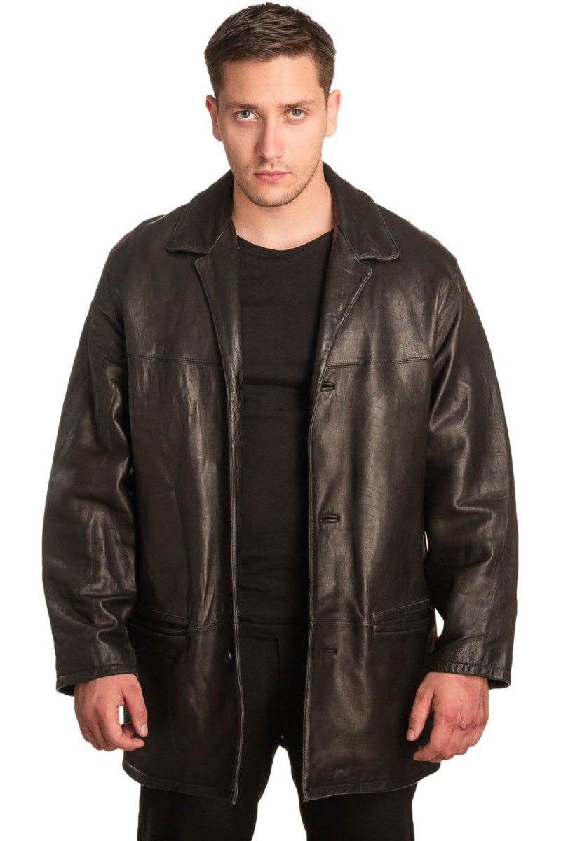 Γνήσιο Ανδρικό Δερμάτινο Σακάκι - Α203 Γνήσιο Ανδρικό Δερμάτινο Σακάκι - Α203