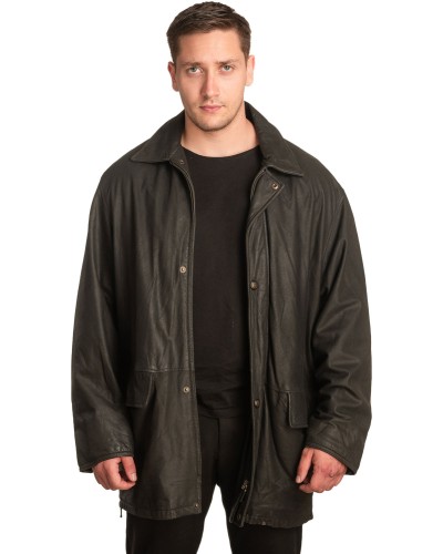 Γνήσιο Ανδρικό Δερμάτινο Μπουφάν - A205