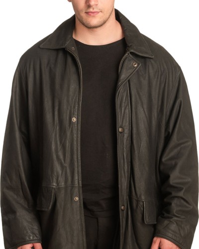 Γνήσιο Ανδρικό Δερμάτινο Μπουφάν - A205