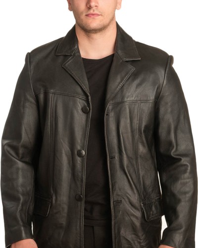 Γνήσιο Ανδρικό Δερμάτινο Σακάκι - Α209