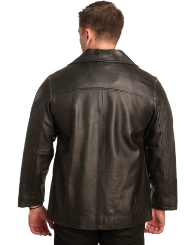  Γνήσιο Ανδρικό Δερμάτινο Μπουφάν - A210