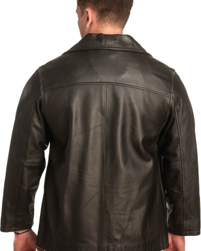  Γνήσιο Ανδρικό Δερμάτινο Μπουφάν - A210