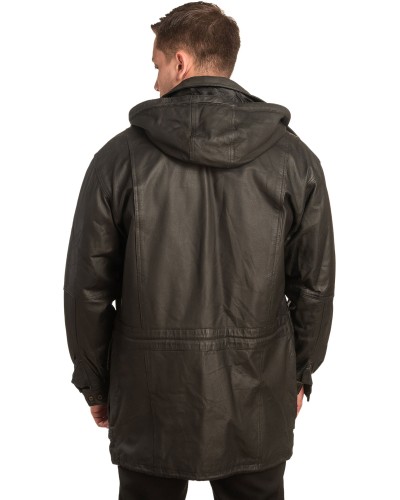 Γνήσιο Ανδρικό Δερμάτινο Μπουφάν - A213