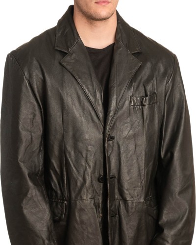 Γνήσιο Ανδρικό Δερμάτινο Σακάκι - Α214