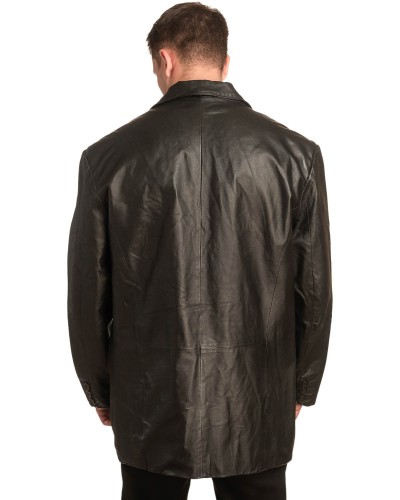 Γνήσιο Ανδρικό Δερμάτινο Σακάκι - Α214