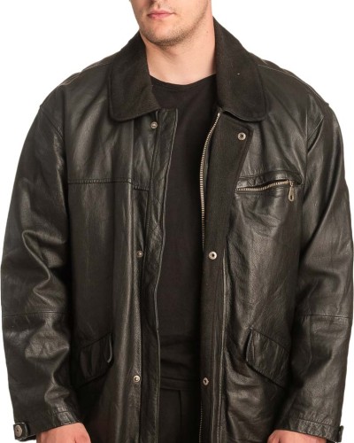 Γνήσιο Ανδρικό Δερμάτινο Μπουφάν - A216