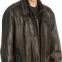  Γνήσιο Ανδρικό Δερμάτινο Μπουφάν - A219