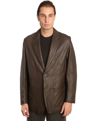 Γνήσιο Ανδρικό Δερμάτινο Σακάκι - Α230