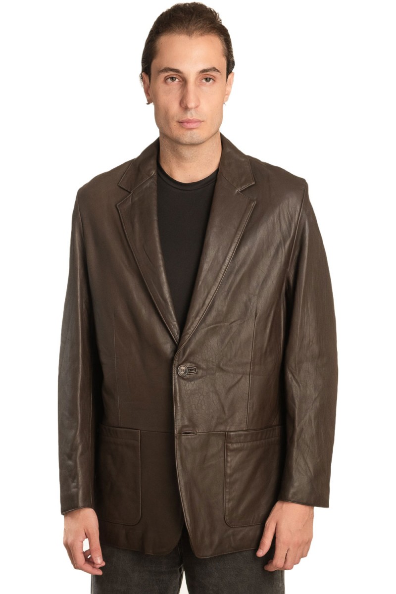 Γνήσιο Ανδρικό Δερμάτινο Σακάκι - Α230 Γνήσιο Ανδρικό Δερμάτινο Σακάκι - Α230