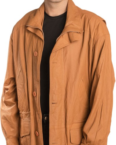 Γνήσιο Ανδρικό Δερμάτινο Μπουφάν - A231