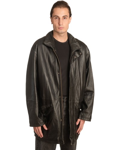  Γνήσιο Ανδρικό Δερμάτινο Μπουφάν - A232