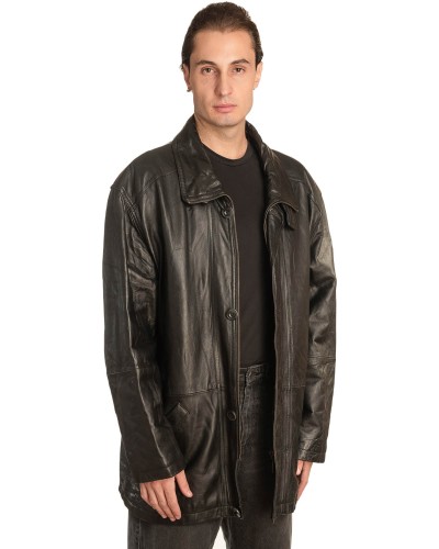 Γνήσιο Ανδρικό Δερμάτινο Μπουφάν - A233