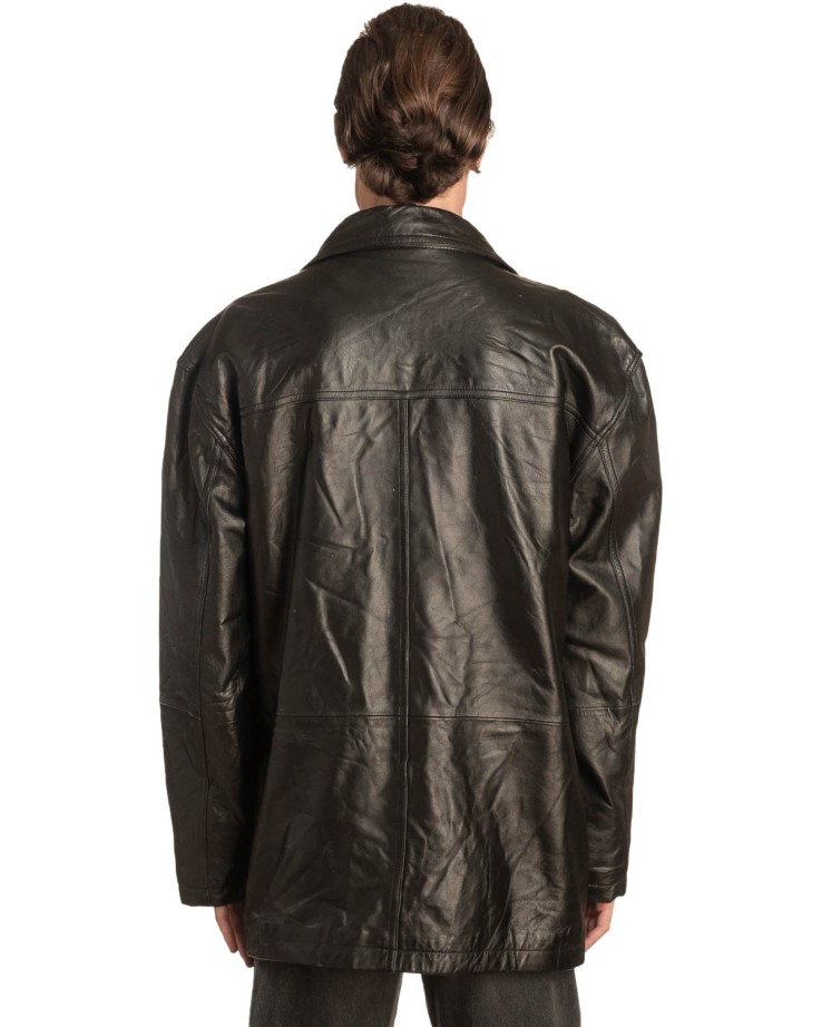 Γνήσιο Ανδρικό Δερμάτινο Μπουφάν - A233