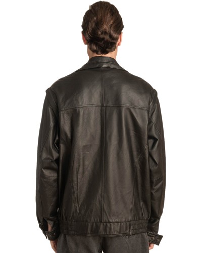 Γνήσιο Ανδρικό Δερμάτινο Μπουφάν - A238