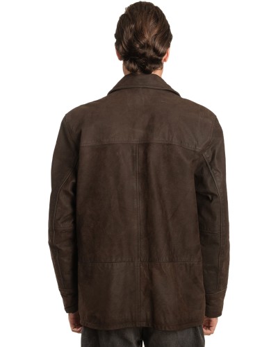 Γνήσιο Ανδρικό Δερμάτινο Μπουφάν - A244