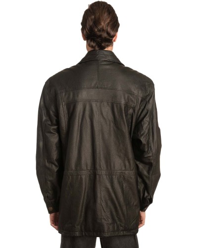 Γνήσιο Ανδρικό Δερμάτινο Μπουφάν - A246