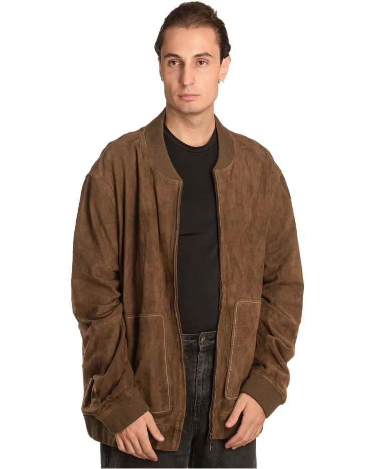 Γνήσιο Ανδρικό Δερμάτινο Μπουφάν - A247