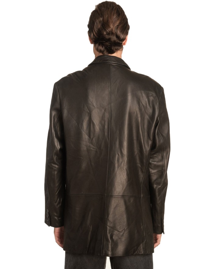 Γνήσιο Ανδρικό Δερμάτινο Σακάκι - Α250