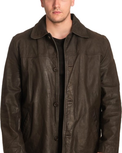 Γνήσιο Ανδρικό Δερμάτινο Μπουφάν - A251