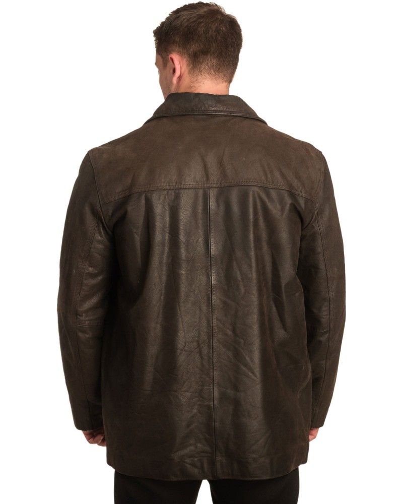 Γνήσιο Ανδρικό Δερμάτινο Μπουφάν - A251