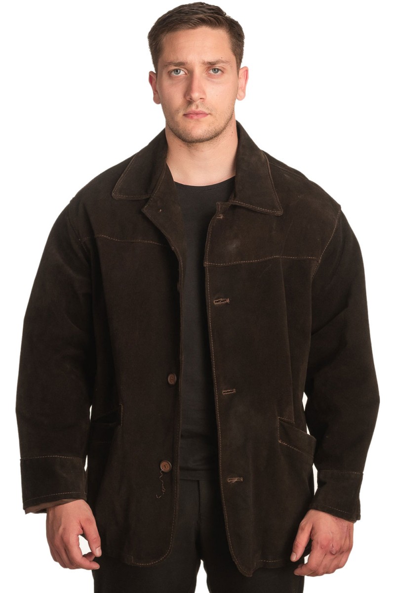 Γνήσιο Ανδρικό Δερμάτινο Σακάκι - Α262 Γνήσιο Ανδρικό Δερμάτινο Σακάκι - Α262