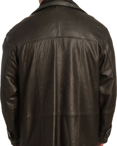  Γνήσιο Ανδρικό Δερμάτινο Μπουφάν - A275