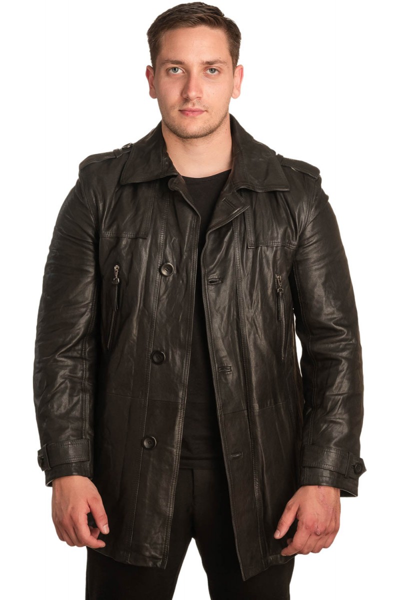 Γνήσιο Ανδρικό Δερμάτινο Σακάκι - Α277 Γνήσιο Ανδρικό Δερμάτινο Σακάκι - Α277