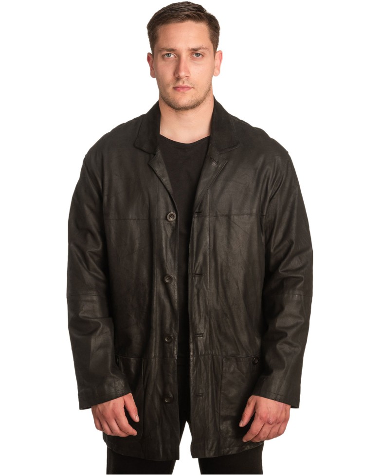 Γνήσιο Ανδρικό Δερμάτινο Σακάκι - Α279