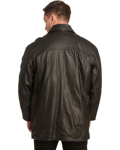 Γνήσιο Ανδρικό Δερμάτινο Μπουφάν - A281