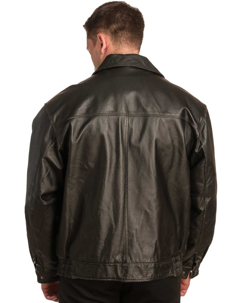 Γνήσιο Ανδρικό Δερμάτινο Μπουφάν - A285