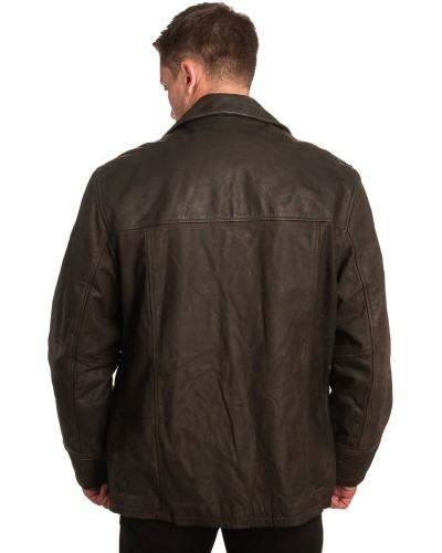 Γνήσιο Ανδρικό Δερμάτινο Σακάκι - Α286