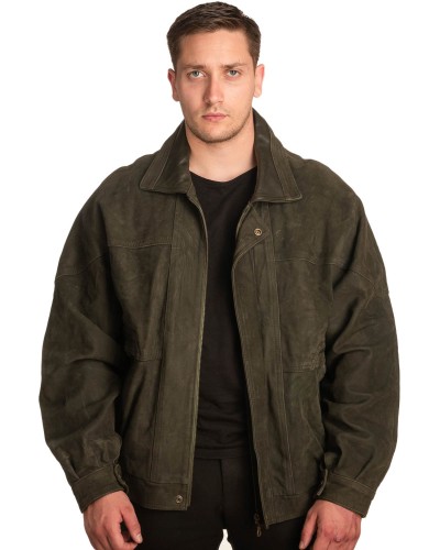 Γνήσιο Ανδρικό Δερμάτινο Μπουφάν - A287