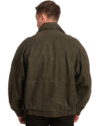 Γνήσιο Ανδρικό Δερμάτινο Μπουφάν - A287