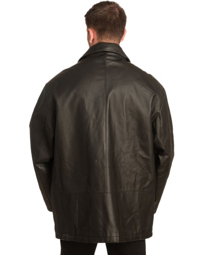 Γνήσιο Ανδρικό Δερμάτινο Μπουφάν - A290