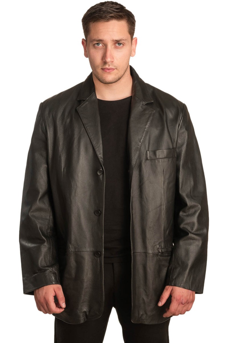 Γνήσιο Ανδρικό Δερμάτινο Σακάκι - Α291 Γνήσιο Ανδρικό Δερμάτινο Σακάκι - Α291
