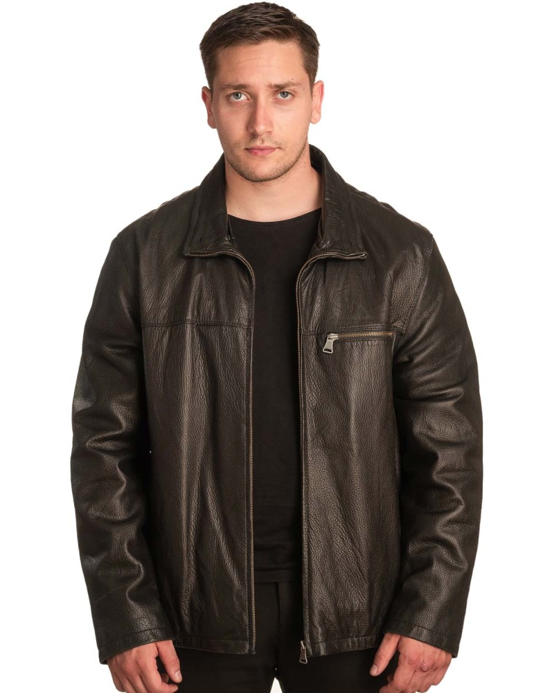 Γνήσιο Ανδρικό Δερμάτινο Μπουφάν - A292