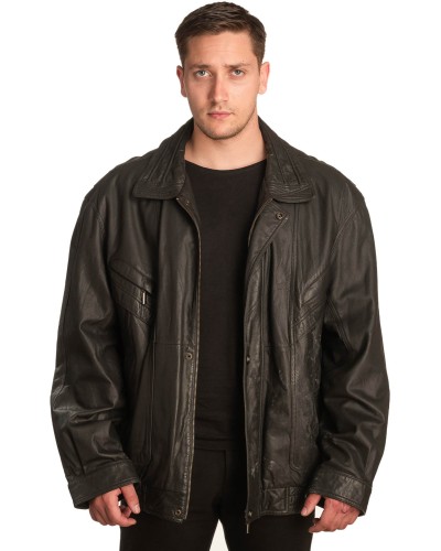 Γνήσιο Ανδρικό Δερμάτινο Μπουφάν - A294