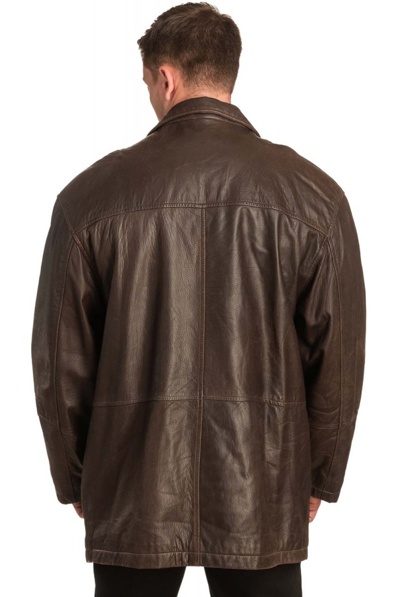 Γνήσιο Ανδρικό Δερμάτινο Σακάκι - Α296 Γνήσιο Ανδρικό Δερμάτινο Σακάκι - Α296