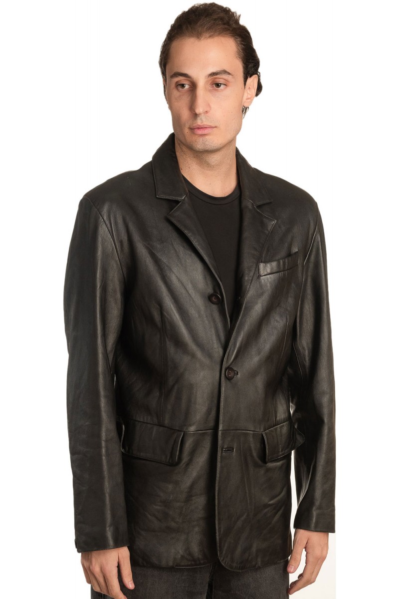 Γνήσιο Ανδρικό Δερμάτινο Σακάκι - A303 Γνήσιο Ανδρικό Δερμάτινο Σακάκι - A303