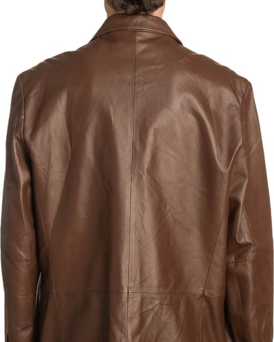 Γνήσιο Ανδρικό Δερμάτινο Σακάκι - Α305