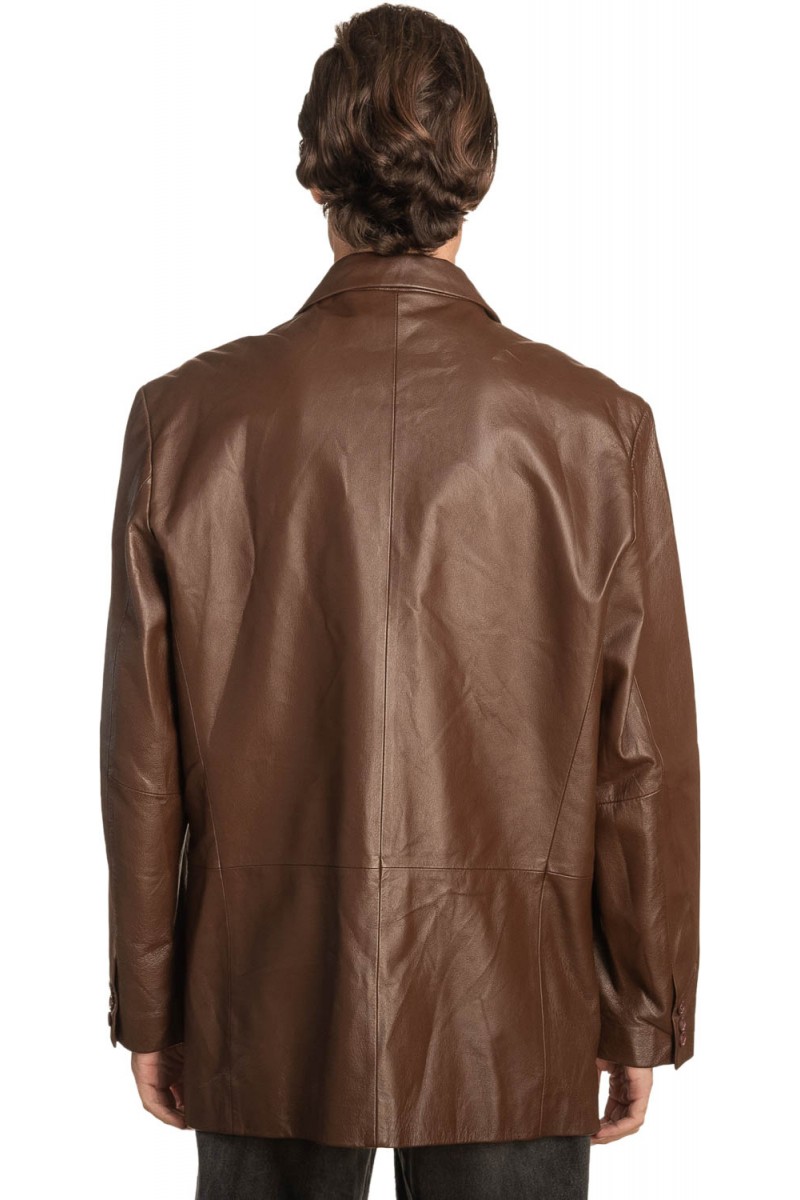 Γνήσιο Ανδρικό Δερμάτινο Σακάκι - Α305 Γνήσιο Ανδρικό Δερμάτινο Σακάκι - Α305