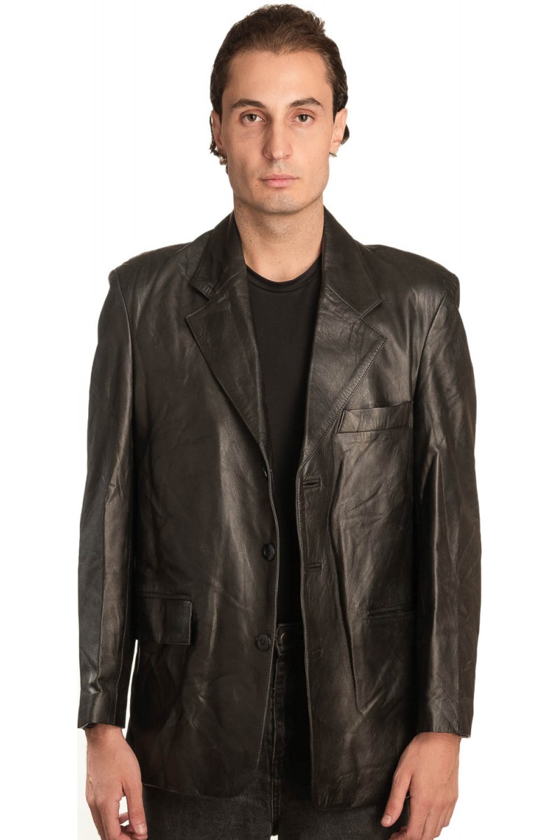 Γνήσιο Ανδρικό Δερμάτινο Σακάκι - A314 Γνήσιο Ανδρικό Δερμάτινο Σακάκι - A314