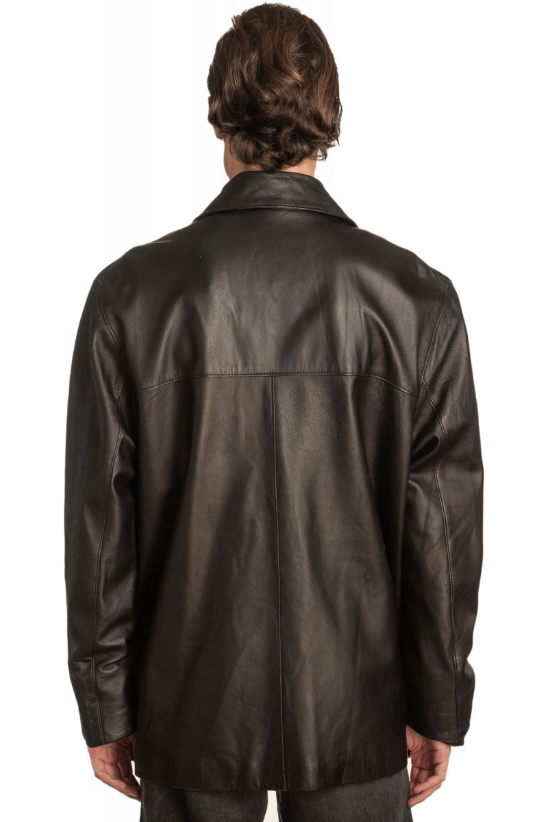 Γνήσιο Ανδρικό Δερμάτινο Σακάκι - A318 Γνήσιο Ανδρικό Δερμάτινο Σακάκι - A318