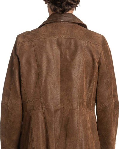 Γνήσιο Ανδρικό Δερμάτινο Μπουφάν - A320